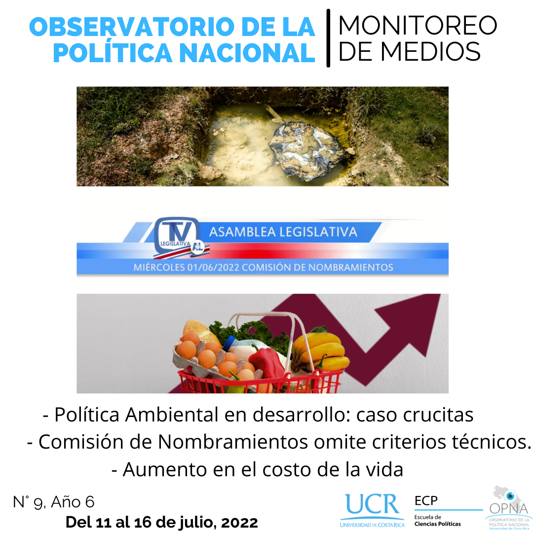 Monitoreo de Medios 11 Julio a 16 Julio