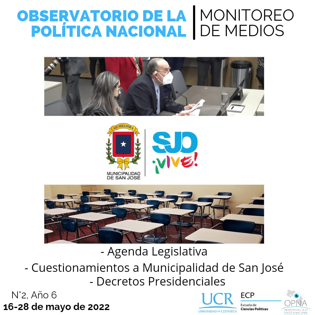 Monitoreo de Medios 30 Abril a 12 Mayo