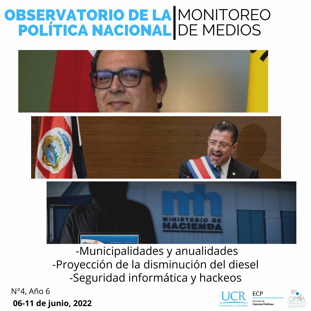 Monitoreo de Medios 06 Junio a 11 Junio
